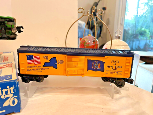 LIONEL6-7611 7612 7613 #1 LTD. COMM. CENTENNIAL BXC BLT"76 SET LK/N MOB - Picture 6 of 7