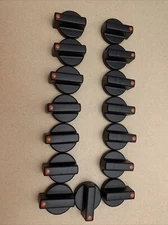 15 Pcs Stove Switch Plastic Replacement Knobs for Universal Burner Control New