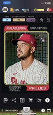 Topps BUNT Digital Card 2023 DARICK HALL HERITAGE BLACK BASE RC PHILLIES ROOKIE