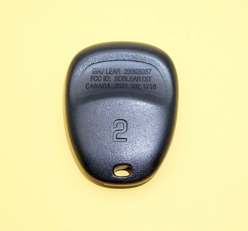 Mando a distancia 100 % OEM GM 01-04 CADILLAC DEVILLE SEVILLE ENTRADA SIN LLAVE 25695967 #2 Foto 2 de 2