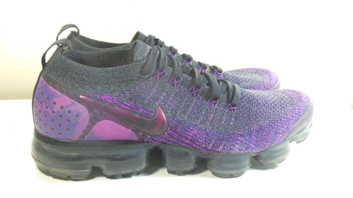 NIKE 2018 AIR VAPORMAX FLYKNIT 942842 013 NIGHT PURPLE 8.5 