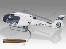 Airbus Eurocopter EC130B Charlie Tango 50 Shades of Grey Wood Model Large 1/24