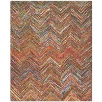 Blue / Multi Safavieh Nantucket Cotton Area Rug 8' X 10' on sale Blue / Multi Safavieh Nantucket Cotton Area Rug 8' X 10' on sale