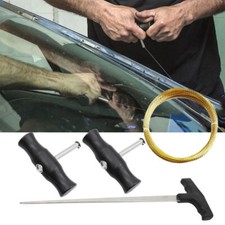 4pcs Car Windshield Removal Tool Windscreen Window Glass Cutting Wire Handle