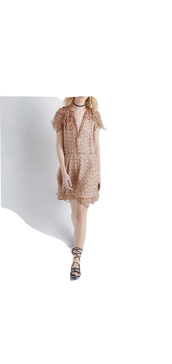 Zadig Et Voltaire Deluxe Robe Soie Taille L