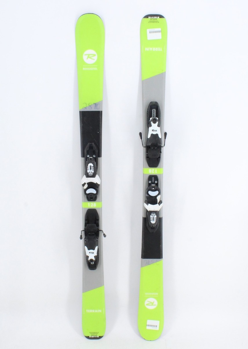 最新モデル Rossignol Terrain Kids Skis with Bindings - 128 cm Used カービング