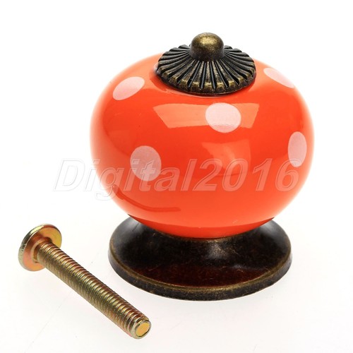 Fashion Ceramic Cabinet Door Knobs Cupboard Drawer Wardrobe Kitchen Pull Handles - Picture 57 of 66