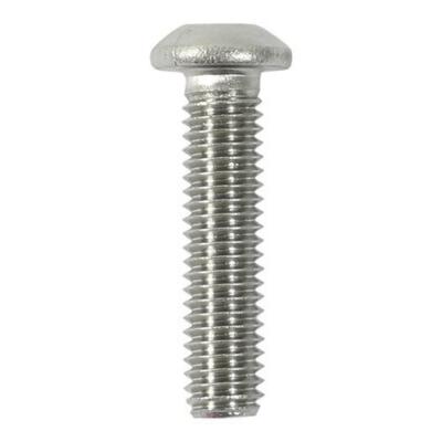 Timco - Socket Screws - Button A2 Stainless Steel Corrosion Resistant Pack of 10