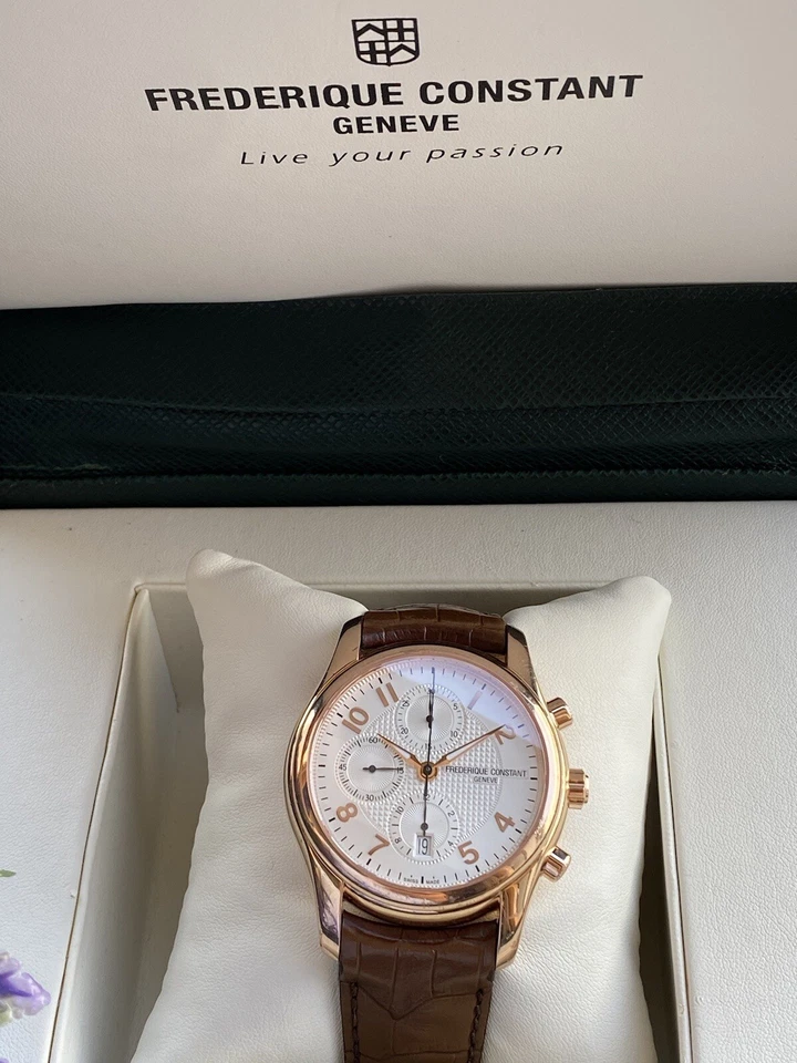 Frederique Constant Runabout Watch Chronograph Automatic 43mm Limited 1888 - Image 3 of 4