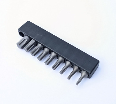 X51: 9x MAC Tools Torx Tx T8 to T45 screwdriver bits socket set 1/4'' hex dr.
