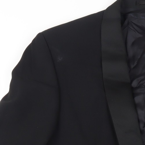 Pierre Cardin Black Men's Long Tuxedo Jacket 40L - Picture 11 of 12