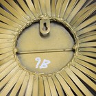 Sun Mirror Celestial Sunburst Wall Hanging Indie Alternative Retro Gold 29” Wide — photo 4