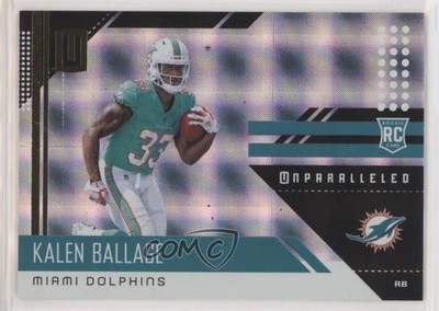 2018 Panini Unparalleled Superplaid 25/150 Kalen Ballage #251 Rookie RC 1s8