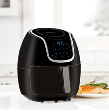 New Power XL Vortex Air Fryer Pro 7 Digital 7QT Family Size - Black