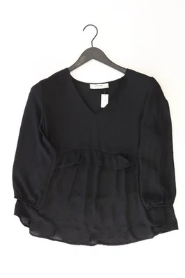 ✅ Only Regular Bluse für Damen Gr. 38, M 3/4 Ärmel schwarz aus Polyester ✅ - Bild 1 von 4