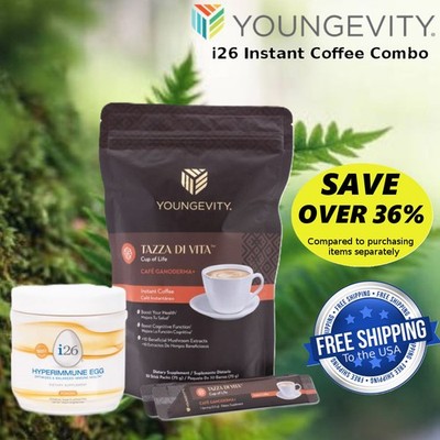 Youngevity Dr. Wallach i26 Instant Coffee Combo