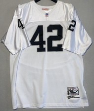 VTG Raiders Jersey Ronnie Lott Throwback 1991 2XL White Mitchell and Ness, Korea