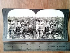 Keystone Stereoview Ruins of Reims France WWI Destruction 1900s Photo