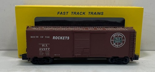 Coche de caja American Models 1142 calibre S Rock Island 40' #22177 (hi-rail) LN/caja | Zustand: Used