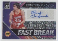 2018-19 Panini Donruss Optic Fast Break Signatures Rudy Tomjanovich Auto HOF 9l4