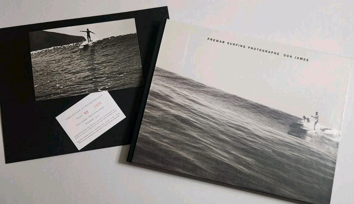 Prewar Surfing Photographs, James, Don Quicksilver Edition. No