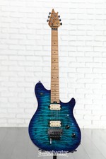 EVH Wolfgang Special QM Electric Guitar - Chlorine Burst with Baked Maple