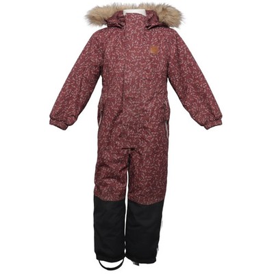 Kuling, Outdoor Overall, Größe: 104, Rot/Schwarz/Mehrfarbig, Polyester #GWM