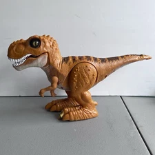 T-REX TOY TYRANNOSAURUS Orange DINOSAUR  12" Zuru Inc Walks & Roars