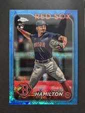 2024 Topps Chrome Logofractor Edition - David Hamilton #49 Blue Refractor...NM+