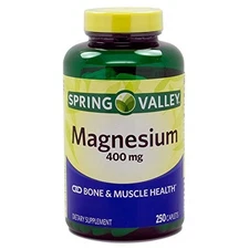 Spring Valley Magnesium 400 Mg, 250 Tablets - Dietary Supplement