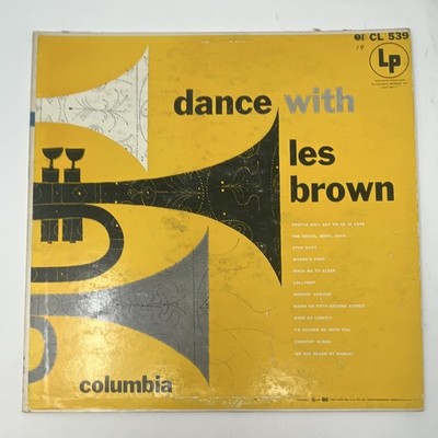 Les Brown & His Orchestra Dance With Les Brown LP Columbia CL 539