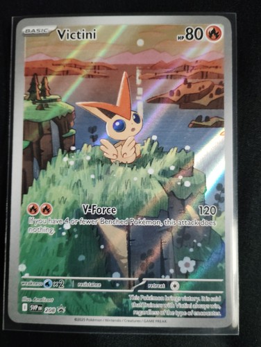 Victini 208 Pokémon TCG SV Promo Near Mint