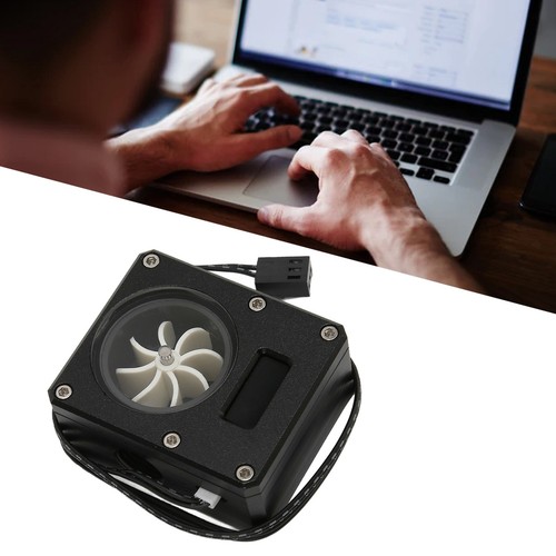 PC Water Cooling Meter 12V Small 3pin Interface G1/4 Thread Acrylic Rustproof FY - Afbeelding 20 van 28