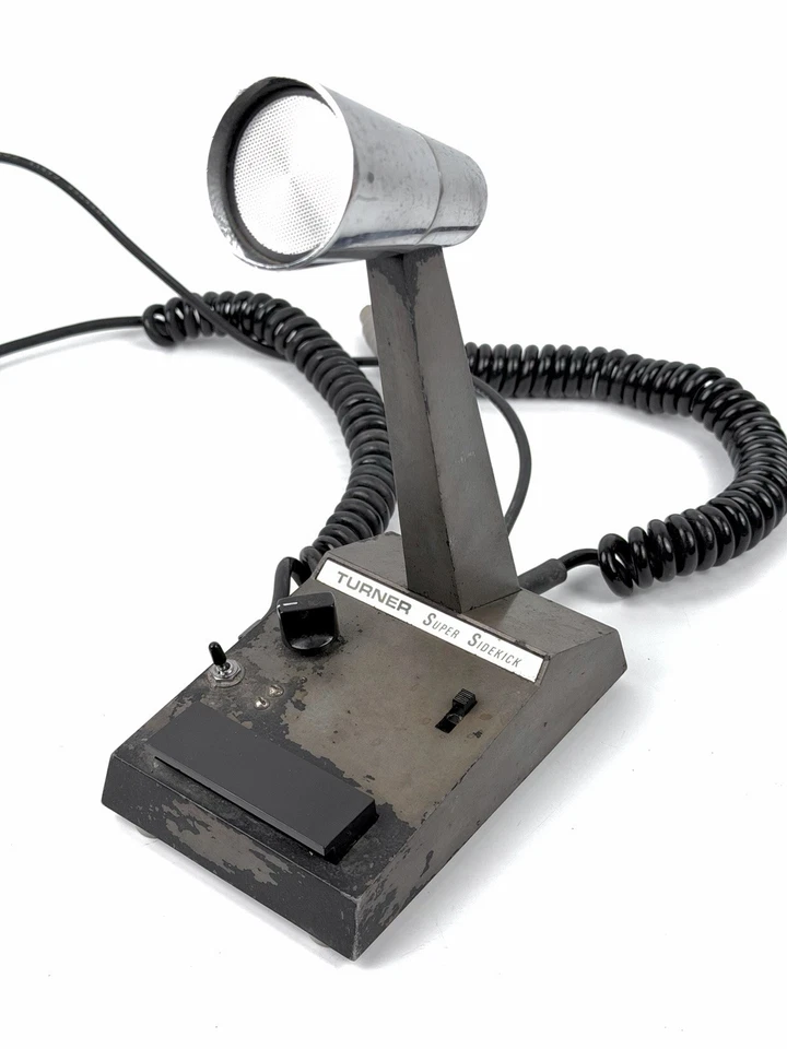 Turner Super Sidekick Power Tischmikrofon UNGETESTET - LESEN - Bild 3 von 4