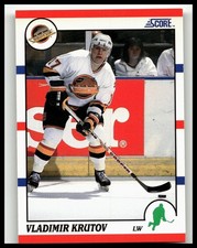 1990-91 Score American #273 Vladimir Krutov Vancouver Canucks Rookie
