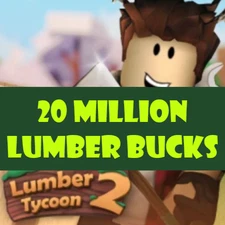 💎CHEAPEST💎 🪓Lumber Tycoon 2🪓 | 💲20 Million Lumberbucks💲 |⚡FAST DELIVERY⚡