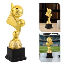 Football Golden Trophy Soccer Plastic Trophies Player of The Week