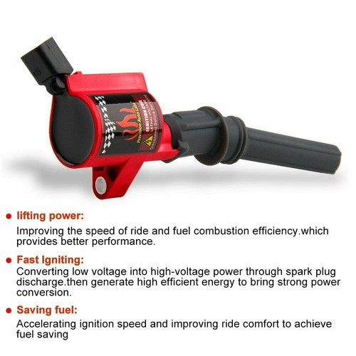 8 DG508 Ignition Coil Pack For Ford F150 Expedition 2000 2001 2002-2004 4.6/5.4L - Picture 8 of 10