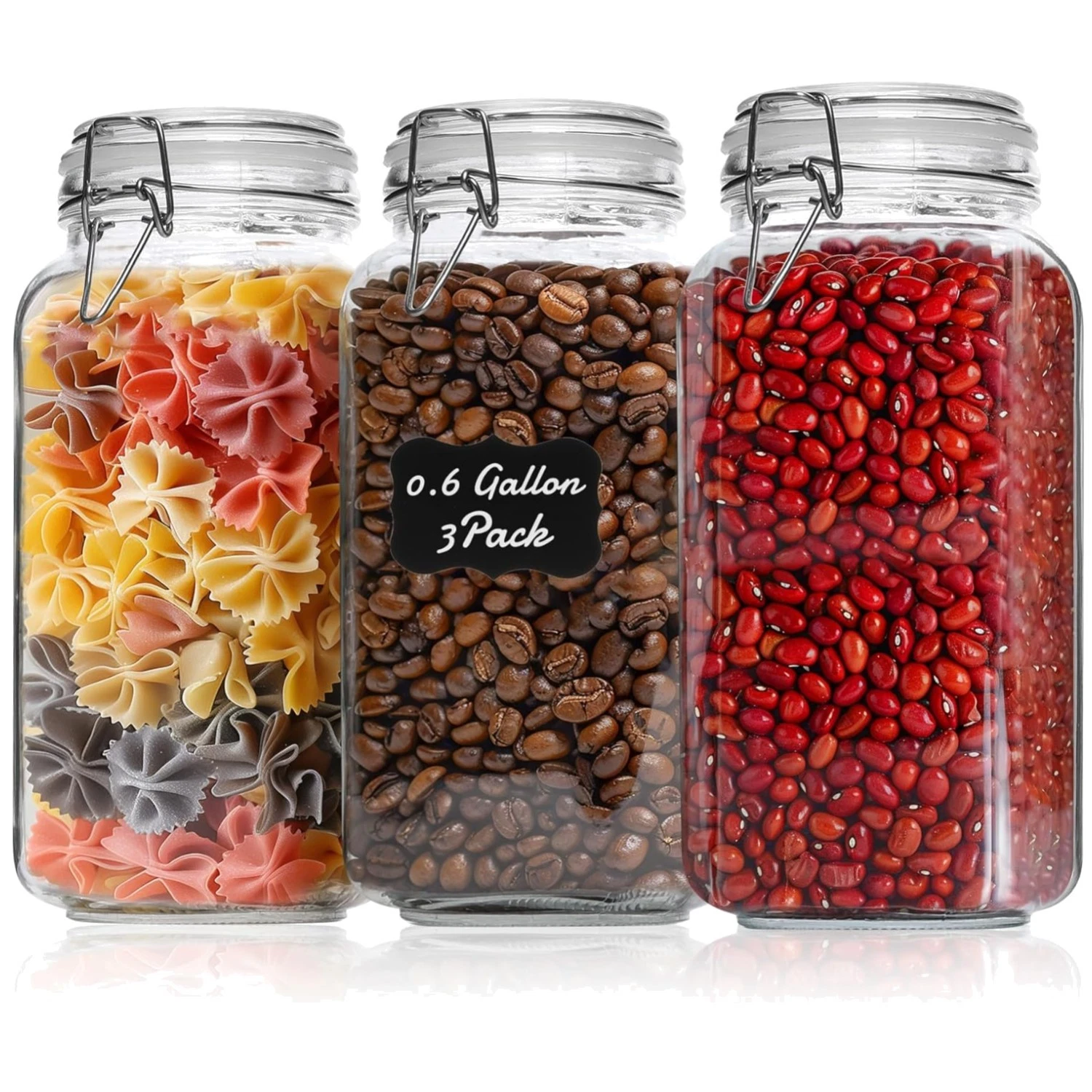Pantry Organization Set - 78oz x3 Canisters