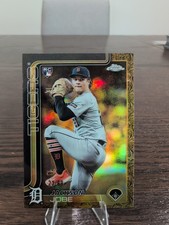 2025 Topps Gilded Collection - Jackson Jobe #164 23/99 (RC) Tigers