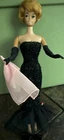 Vintage Barbie Midge Bubblecut 1968 Original Gown Scarf & Clutch Bag Good!