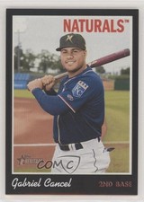2019 Topps Heritage Minor League Edition Black 32/50 Gabriel Cancel #14 fm0