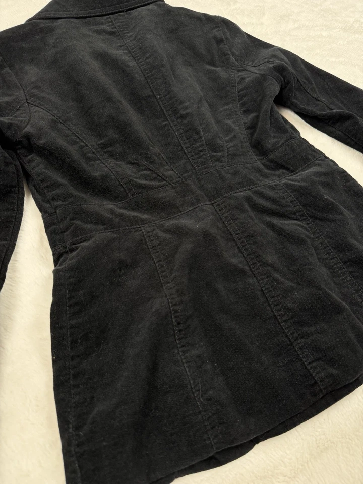 CHAQUETA BLAZER MOSSIMO SUPPLY CO SARGA NEGRA S abrigo guisante Foto 3 de 4