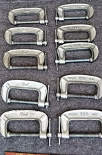 NOS! USA MADE   10 pack ~ Pony C-Clamp 2 Jaw ...