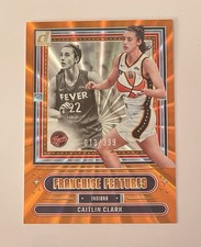 CAITLIN CLARK 2025 DONRUSS WNBA FRANCHISE FEATURES #13 FEVER ORANGE LASER /399