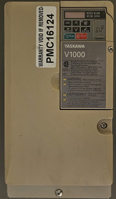 Yaskawa CIMR-VU2A0030FAA Industrial AC Drive- Rebuilt, Tested, Ready To Deploy