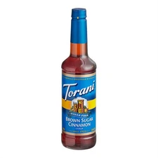 Torani Sugar-Free Brown Sugar Cinnamon Flavoring Syrup 750 mL 880693066
