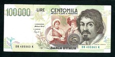 Italy (P117a) 100,000 Lire 1994