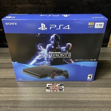 Sony PlayStation 4 PS4 Slim 1TB Console STAR WARS: Battlefront II Bundle BNIB