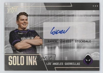 2022-23 Upper Deck Call of Duty League Solo Ink Exceed #S-29 Auto 6wp